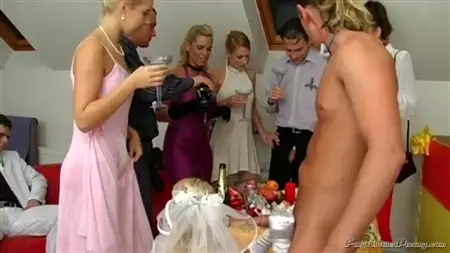 عصابة فاشلة مع عروس في حفلة بعد الزفاف